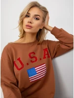 Mikina VI BL 3192.23P světle hnědá Mikina VI BL 3192.23P světle hnědá