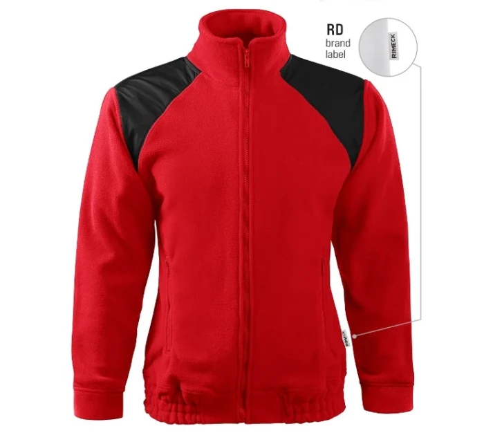 Jacket Hi-Q fleece unisex červená 07 (brand label)
