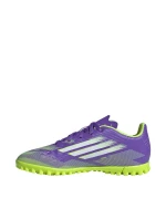 Dětské fotbal kopačky F50 Club TF Mid Jr model 21798493 Fialová se zelenou - ADIDAS Dětské fotbal kopačky F50 Club TF Mid Jr model 21798493 Fialová se zelenou - ADIDAS