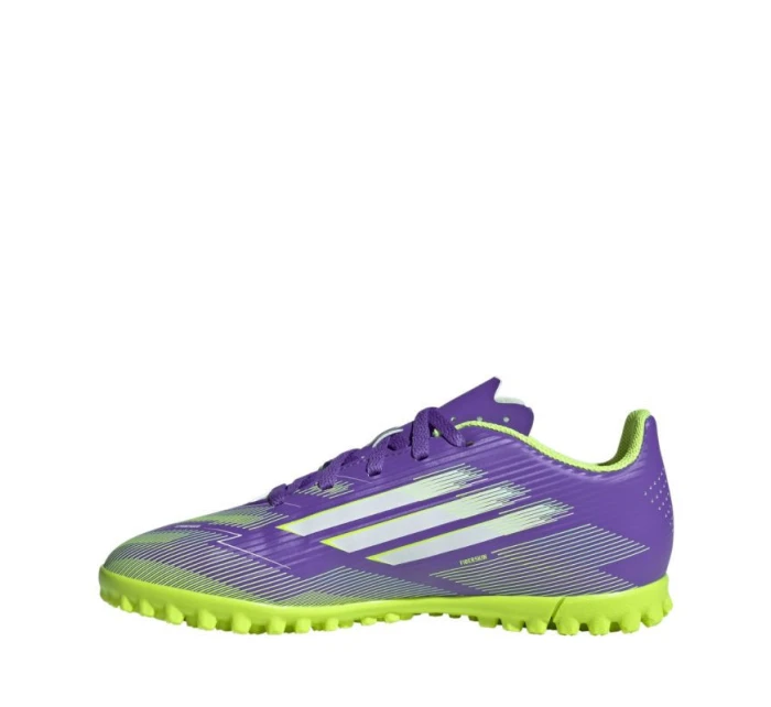 Dětské fotbal kopačky F50 Club TF Mid Jr model 21798493 Fialová se zelenou - ADIDAS Dětské fotbal kopačky F50 Club TF Mid Jr model 21798493 Fialová se zelenou - ADIDAS