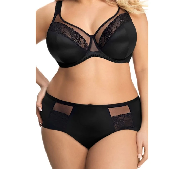 Dámské kalhotky model 20461769 Luisse black - Gorsenia