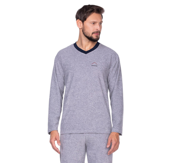 Pánské pyžamo 592 grey plus - REGINA