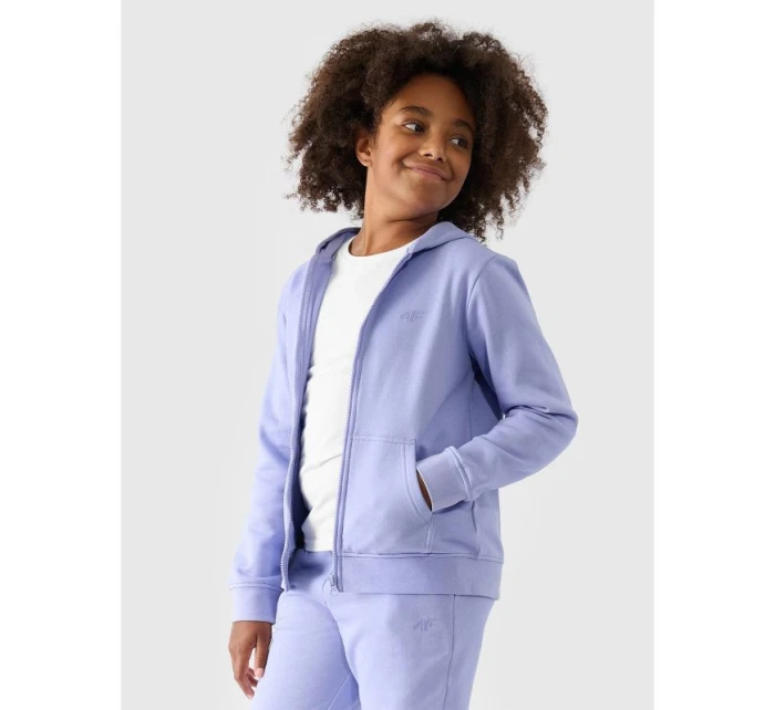 Dívčí mikina s kapucí 4F Junior 4FJWMM00TSWSF1315-32S Dívčí mikina s kapucí 4F Junior 4FJWMM00TSWSF1315-32S