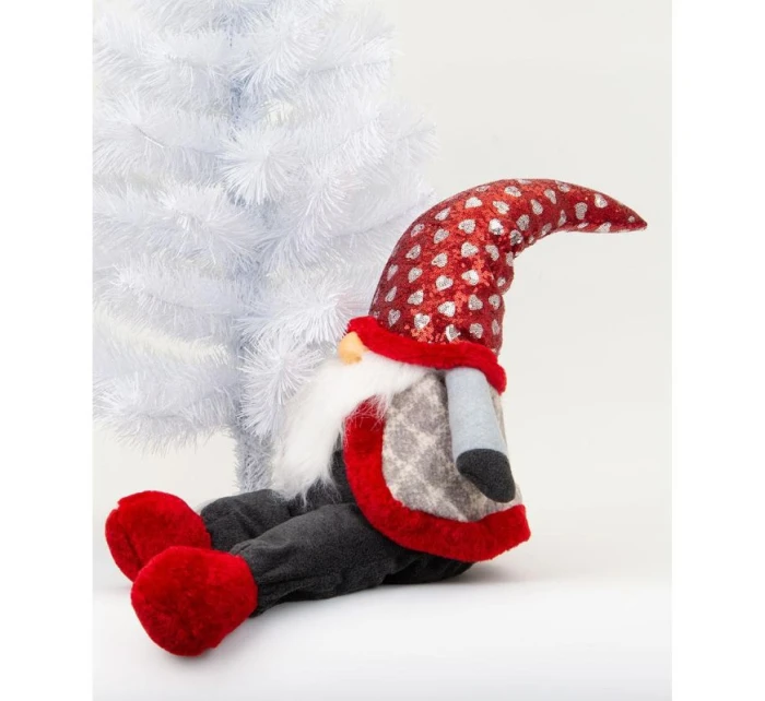 VÁNOČNÍ TRPASLÍK SEDÍCÍ 92CM