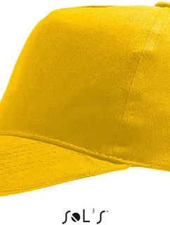 SOL'S Sunny Kids Dětská 5 panelová kšiltovka 25.8111 gold