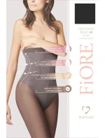 Fiore High Waist Bikini 40 den M5219 barva:černá