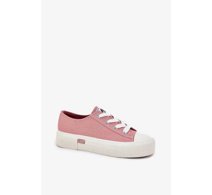 Dámské Tenisky Na Platformě Růžové ISLA C WOMEN LOW model 21695899 - Lee