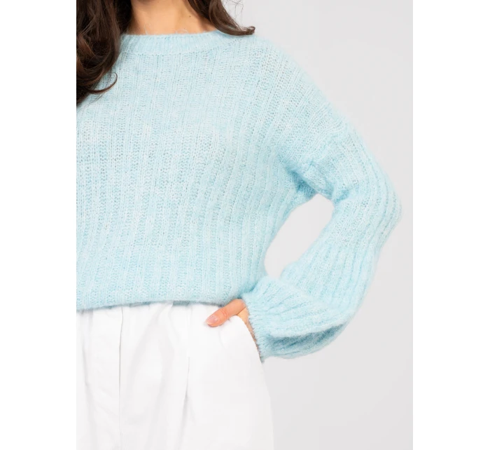 Jumper MI SW 9642.01 světle modrý Jumper MI SW 9642.01 světle modrý