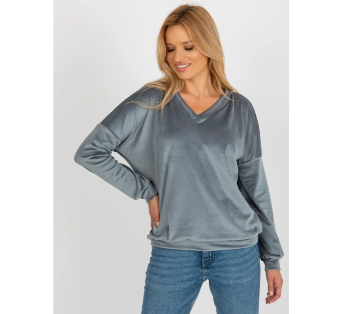 Mikina RV BL model 20742376 šedá - FPrice Mikina RV BL model 20742376 šedá - FPrice