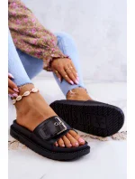 Dámské módní pantofle Big Star - černé Dámské módní pantofle Big Star - černé