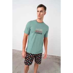 Dvoudílné pánské pyžamo model 18725765 - Vamp Dvoudílné pánské pyžamo model 18725765 - Vamp