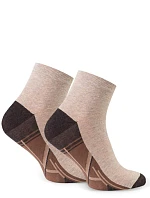 Pánské vzorované ponožky 054