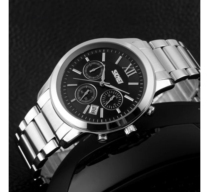 Pánské hodinky Skmei 9097BK + BOX Pánské hodinky Skmei 9097BK + BOX