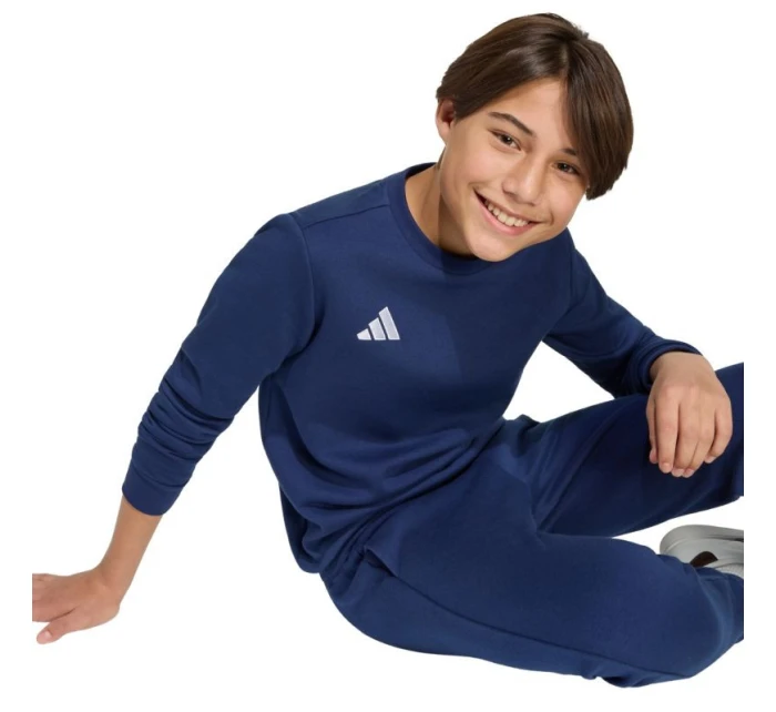 Dětská mikina adidas Entrada 26 Sweat Top navy blue JZ6552