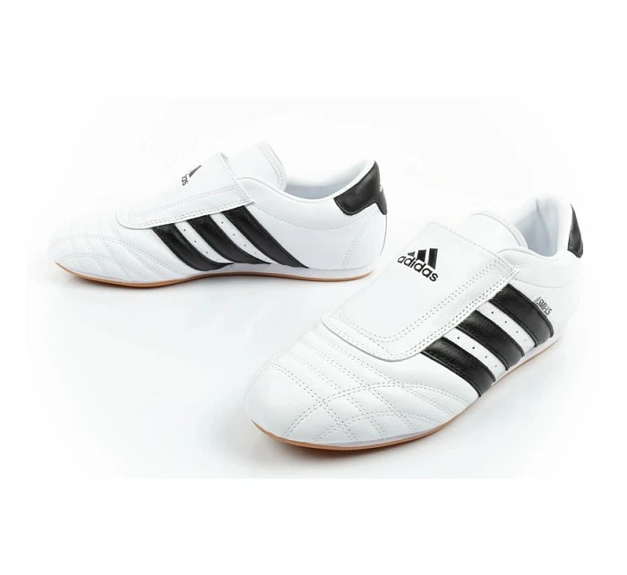 Adidas dámská sportovní obuv Taekwondo white slip-on leather dámské