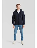Fruit of the Loom Classic Hooded Sweat Jacket Mikina s kapucí 16.2062 heather grey Fruit of the Loom Classic Hooded Sweat Jacket Mikina s kapucí 16.2062 heather grey