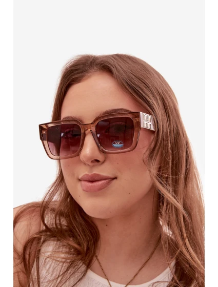 Dámské sluneční brýle Hnědé