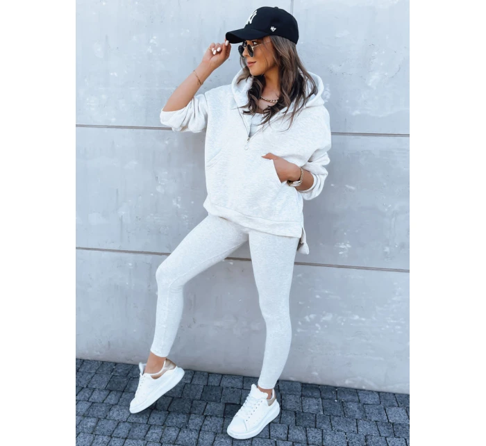Dámská šedá tepláková souprava 3 v 1 ZNAČKA VAŠEHO STYLU FashionStreet AY0937
