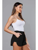 Černé dámské sportovní šortky (8K951-3) Černé dámské sportovní šortky (8K951-3)