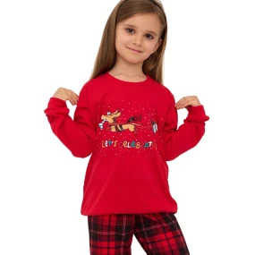 Dívčí pyžamo model 20648780 - Cornette Dívčí pyžamo model 20648780 - Cornette