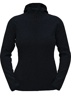 Stedman Lux Knit Fleece Jacket Women Dámská pletená fleecová bunda s kapucí 05.5560 blue midnight heather