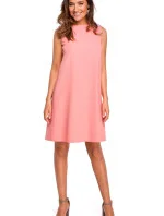 Dámské Stylove Šaty S157 Salmon Pink - Figl