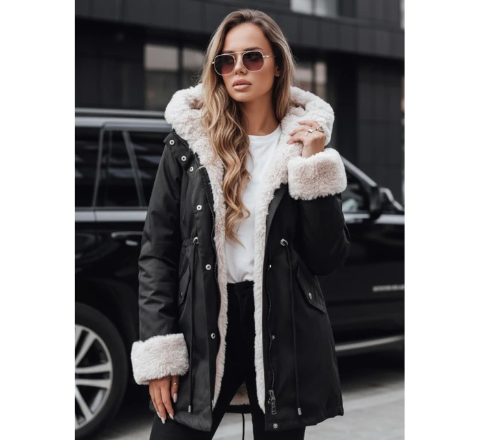 Dámská zimní bunda černá Dstreet model 21971681 - FashionStreet