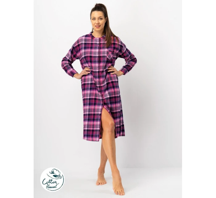 Dámská košile bez knoflíků Key LND 490 B25 délka/r S-XL