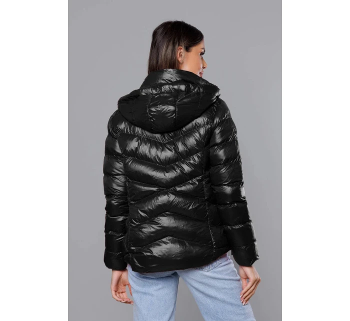 KRÓTKA KURTKA ZIMOWA DAMSKA CZARNA model 21244766 - J.STYLE