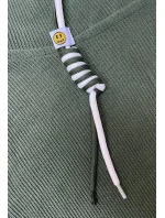 Dámský komplet v olivové barvě mikina a kalhoty typu cargo model 18910728 - LHD Dámský komplet v olivové barvě mikina a kalhoty typu cargo model 18910728 - LHD