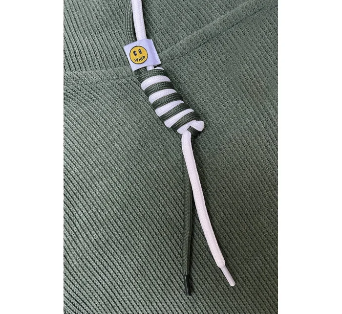 Dámský komplet v olivové barvě mikina a kalhoty typu cargo model 18910728 - LHD Dámský komplet v olivové barvě mikina a kalhoty typu cargo model 18910728 - LHD