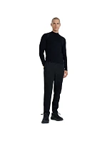 Pánské tričko s dlouhým rukávem 4F M417 deep black 4FWAW25TFLOM417 20S pánské
