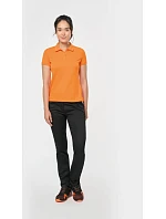 WK WK 275 Dámské pracovní piqué polo z těžké bavlny 20.W275 orange WK WK 275 Dámské pracovní piqué polo z těžké bavlny 20.W275 orange