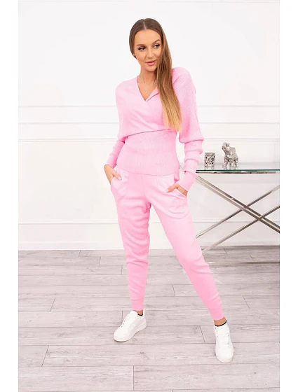 Dvoudílný model 18749424 set světle růžový - K-Fashion