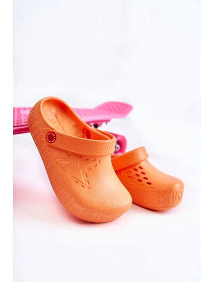 Dětské lehké pantofle Big Star Oranžová model 21593881 - Big Star Shoes