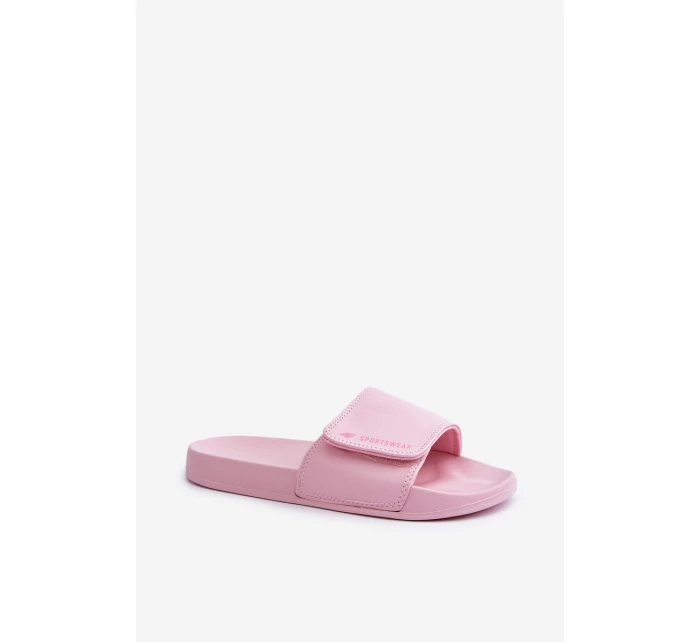 Dámské Žabky model 21666180 Růžové - 4F Dámské Žabky model 21666180 Růžové - 4F