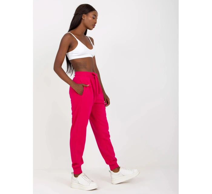 Dámské tepláky B 005 fuchsiové - Feel Good