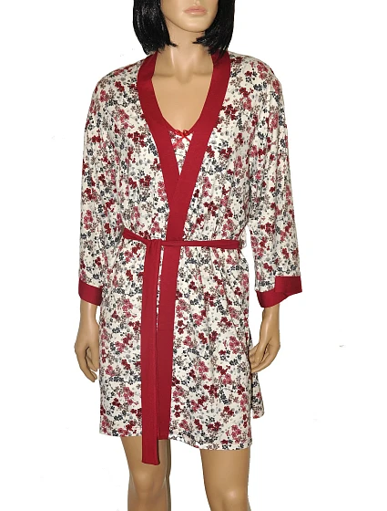 Dámský župan model 21285376 Mia 3XL4XL - De Lafense