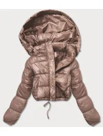 KRÓTKA KURTKA PUCHOWA CROP JASNY model 21243918 - HONEY WINTER KRÓTKA KURTKA PUCHOWA CROP JASNY model 21243918 - HONEY WINTER
