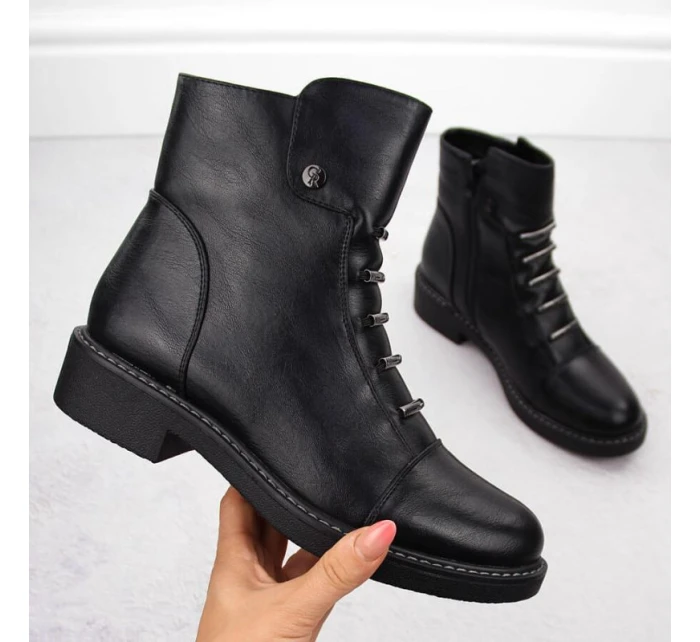 Zateplené boty W model 21305013 - JEZZI Zateplené boty W model 21305013 - JEZZI