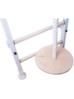 GYMNASTICKÁ TYČ GYNASTICKÁ RUKOJEŤ DĚTSKÉ PŘÍSLUŠENSTVÍ BÍLÁ MATERIÁLNÍ LAVIČKA 413 dětské