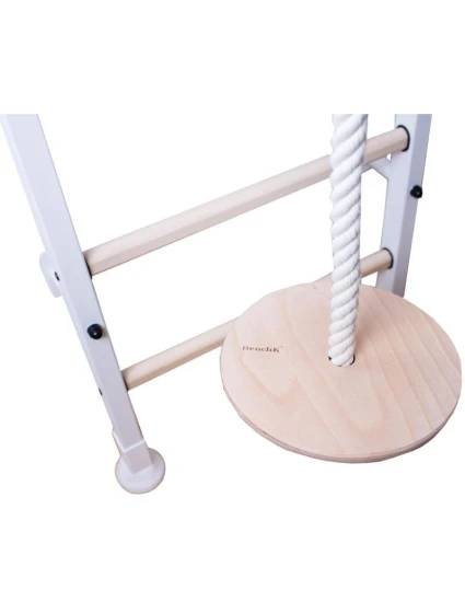 GYMNASTICKÁ TYČ GYNASTICKÁ RUKOJEŤ DĚTSKÉ PŘÍSLUŠENSTVÍ BÍLÁ MATERIÁLNÍ LAVIČKA 413 dětské