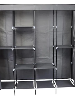 168x45x172CM TEXTILNÍ ZAHRADNICTVÍ Tmavě šedá 45238