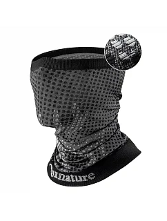 Qunature lyžařský komín 11230014002 sportovní šátek univerzální velikosti - černý