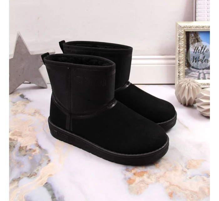 Dámské sněžnice na platformě W INT1751B - Big Star