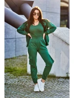 Set 3 v 1 mikina + top + kalhoty zelený Set 3 v 1 mikina + top + kalhoty zelený
