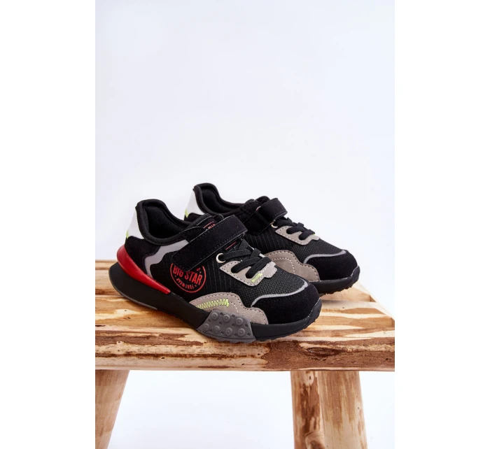 Dětské tenisky Memory Foam System Big Star model 21610532 Černá - Big Star Shoes Dětské tenisky Memory Foam System Big Star model 21610532 Černá - Big Star Shoes