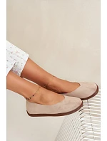 Dámské barefoot baleríny béžové Hollin Dámské barefoot baleríny béžové Hollin