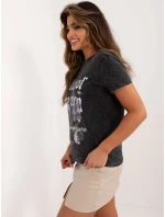 Halenka D12048M02556E tmavě šedá Halenka D12048M02556E tmavě šedá