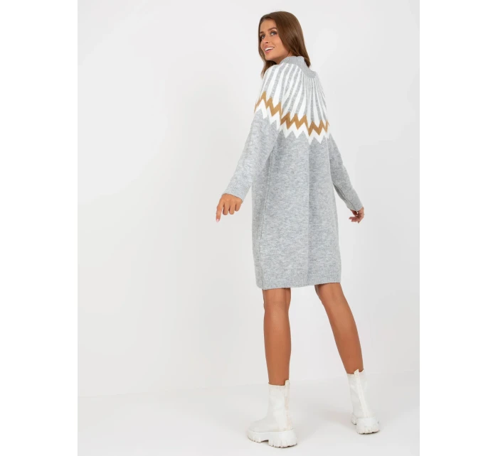 LC SK 0098 šaty.37X šedá LC SK 0098 šaty.37X šedá